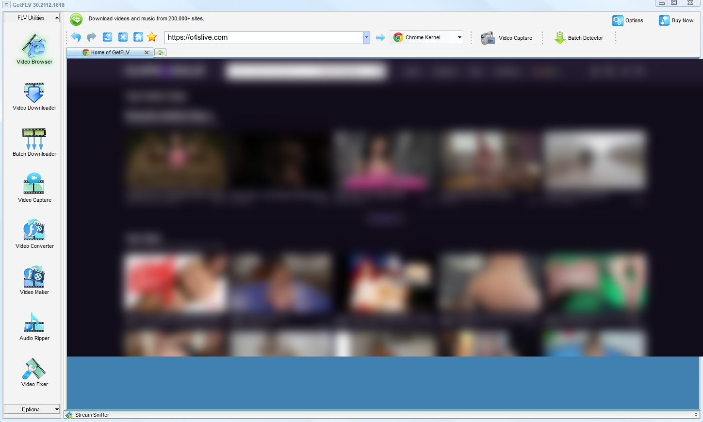GetFLV C4slive Downloader (Windows and Mac) — c4slive