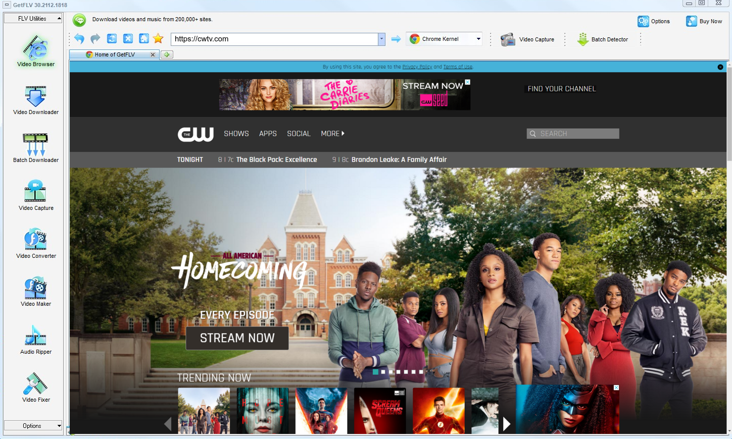 How to Download Shows and Series from The CW