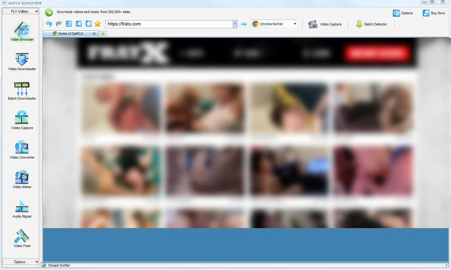 GetFLV Fratx Downloader for Windows and Mac — fratx