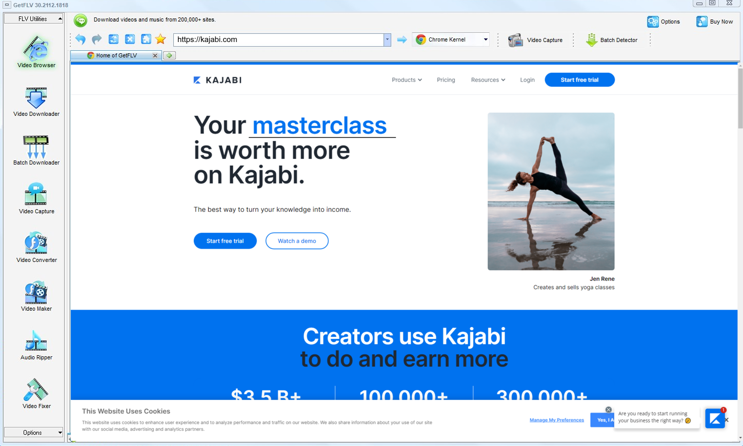 How to Save Media and Videos from Kajabi