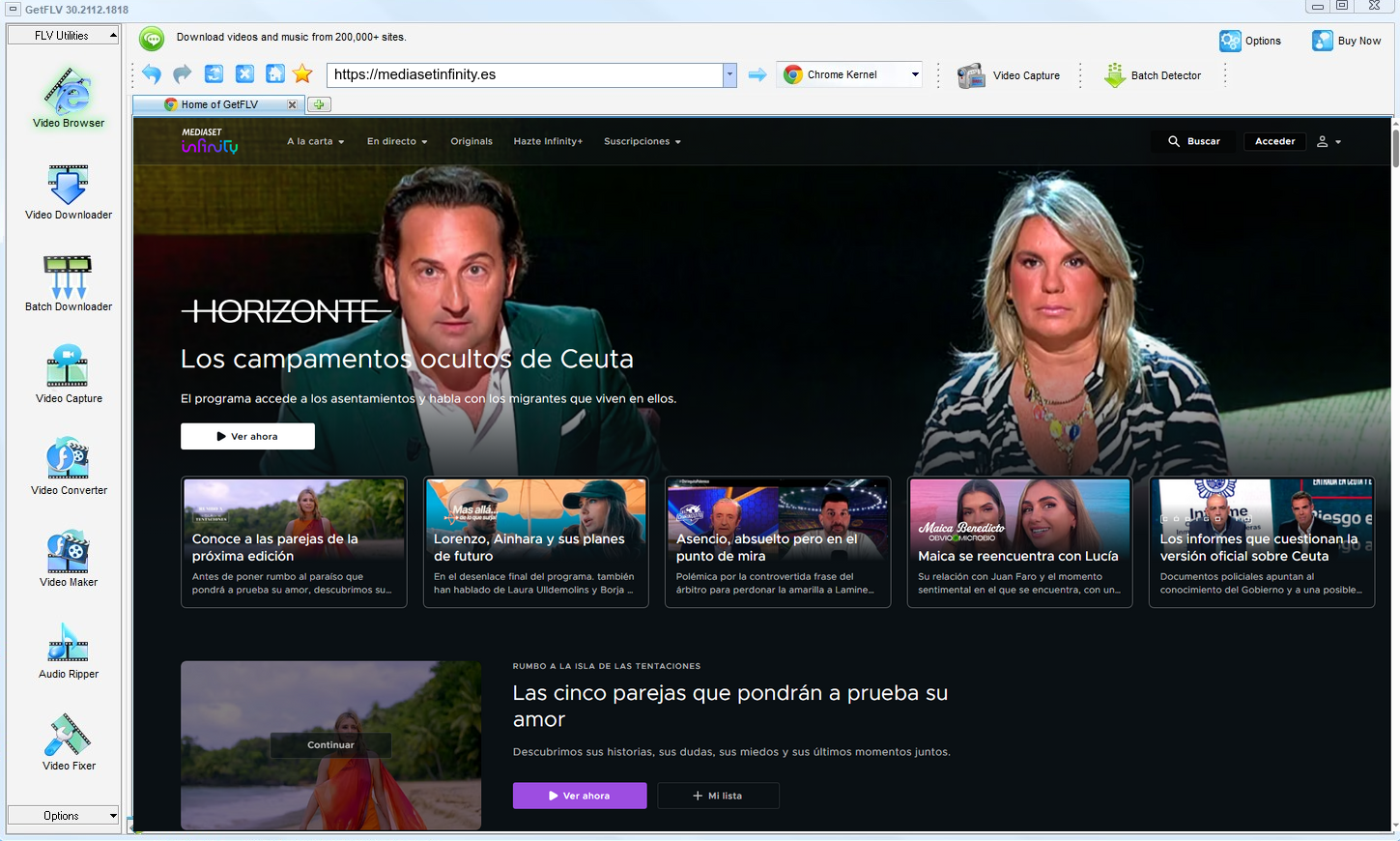 How to Download Movies and Series from mediasetinfinity.es