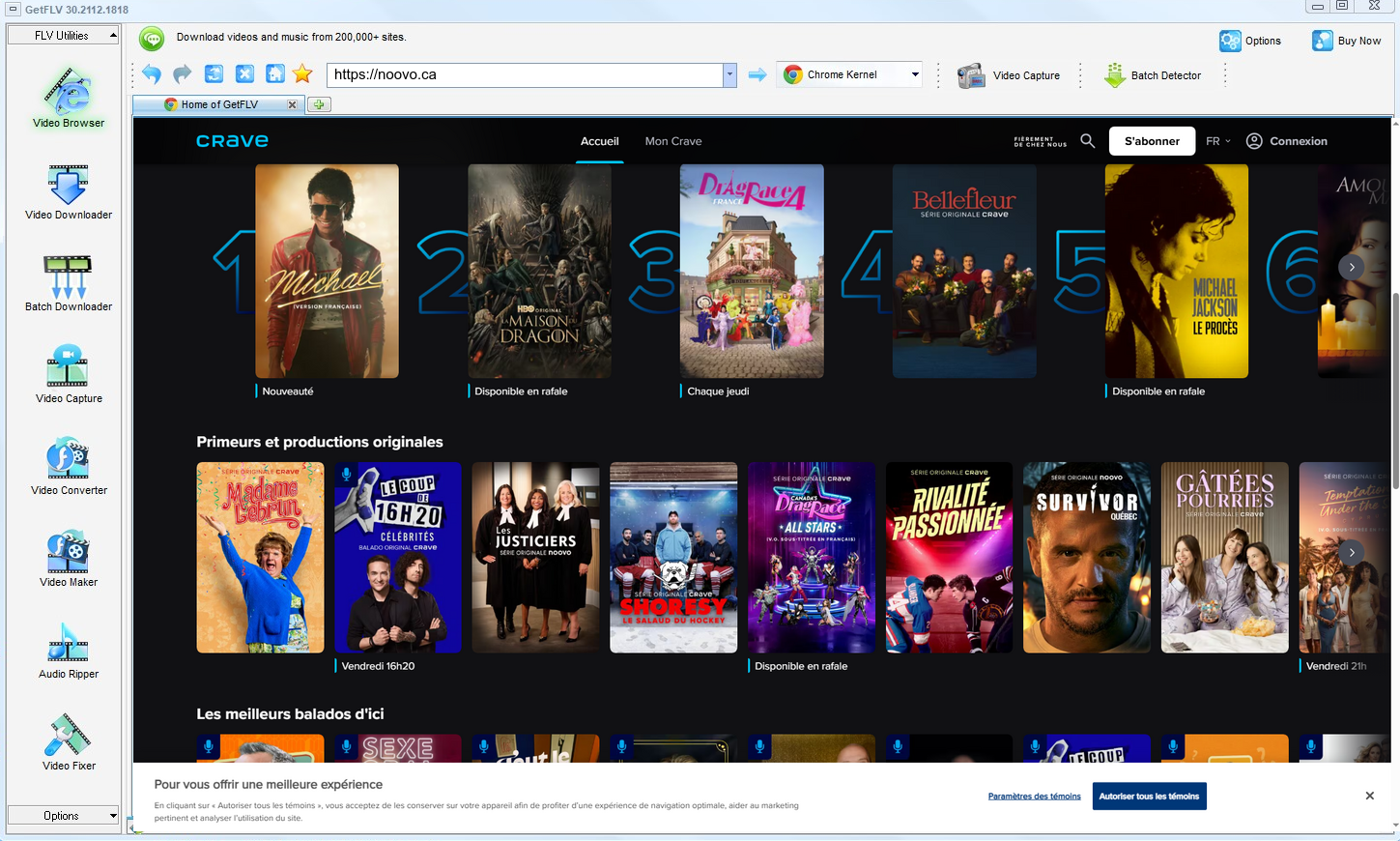 How to Download French-Canadian Content from Noovo