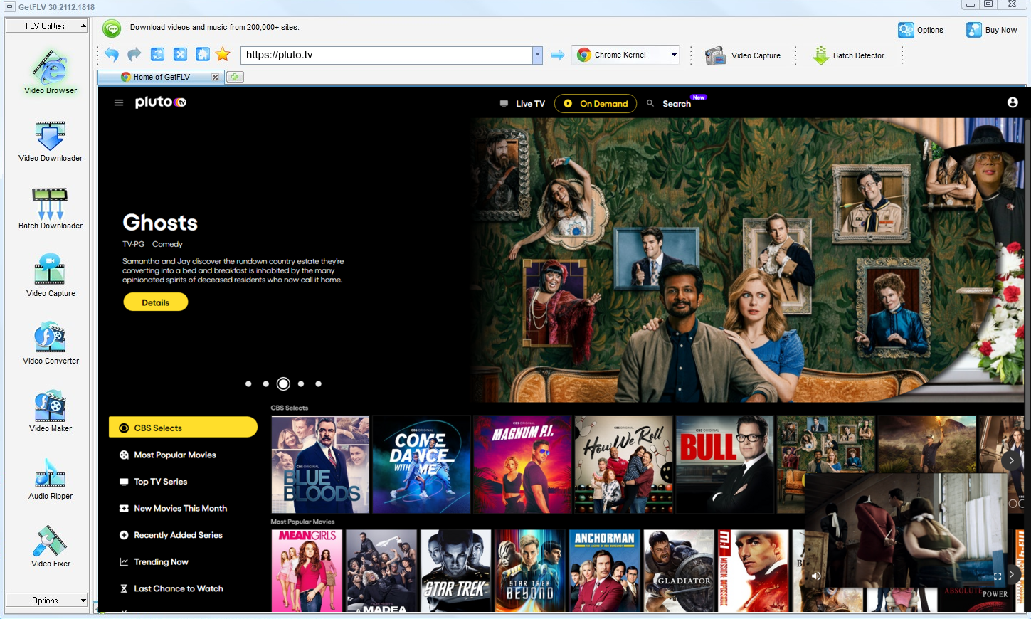 How to Save Live and On-Demand Content from Pluto TV