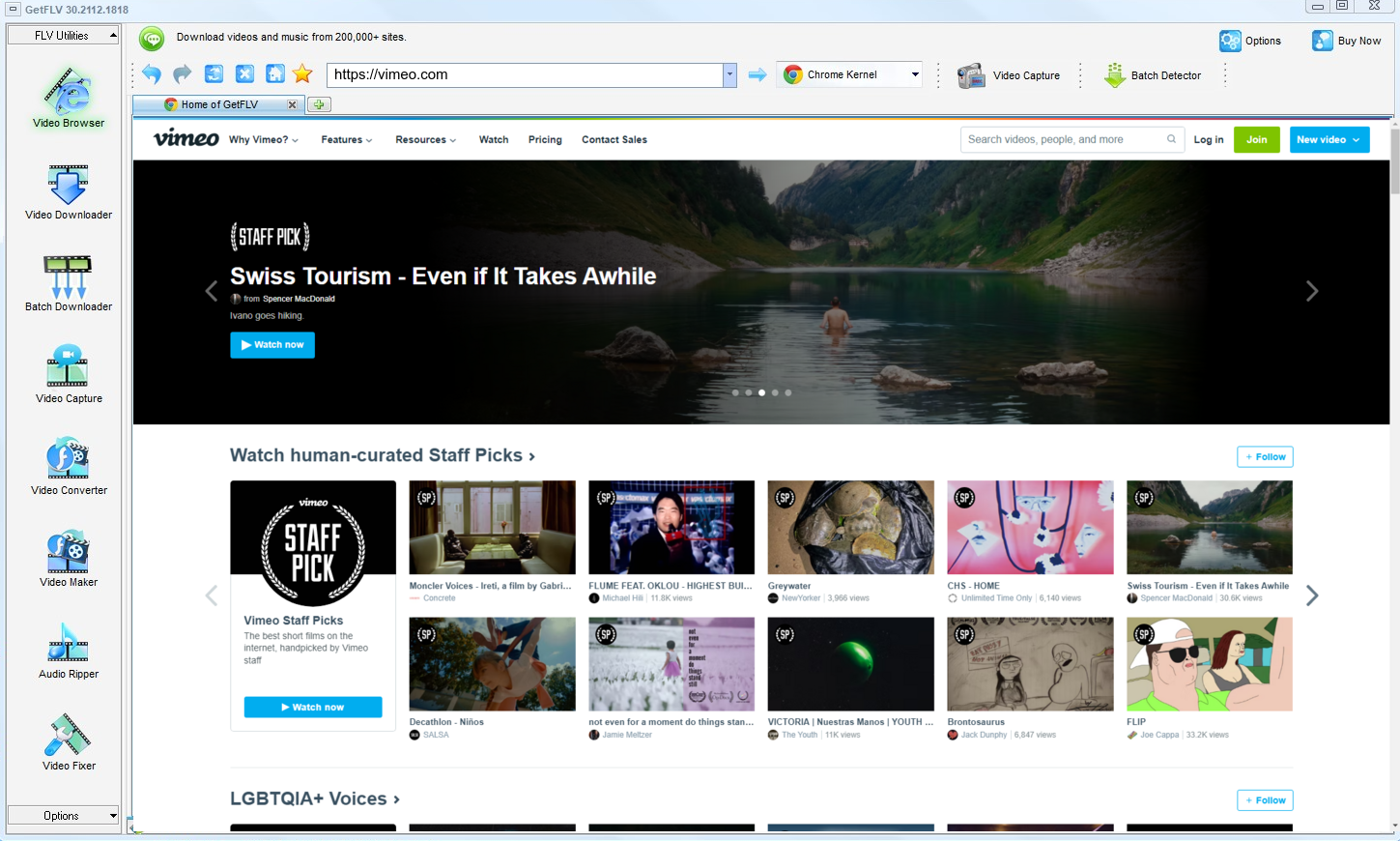 GetFLV Vimeo Downloader — Vimeo